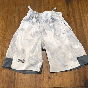 Under Armour Kids Camo Gray Shorts